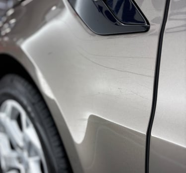 Scratch removal in the Ribble valley