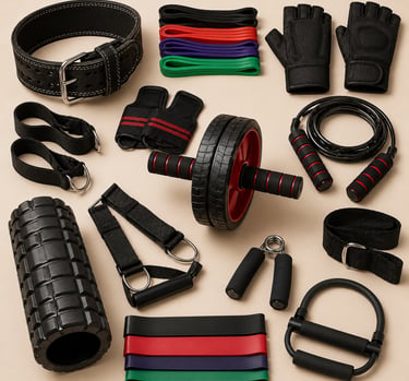 Performance-focused fitness and gym training accessories