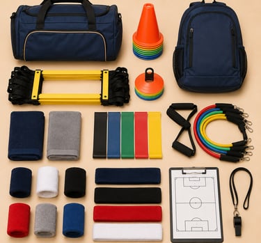 Essential sports accessories and training products