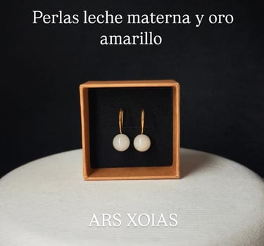 pendientes con leche materna