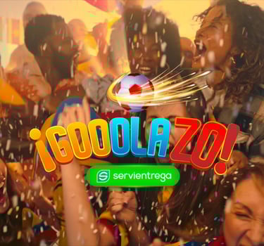 comercial servientrega golazo colombia