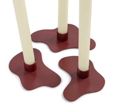 MELT kandelaren close up Burgundy