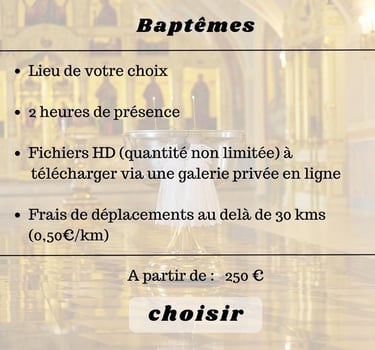 shooting photo baptêmes