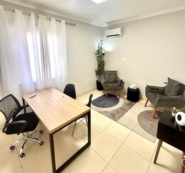 Sala privativa para psicólogo em coworking na Zona Sul de Ribeirão Preto