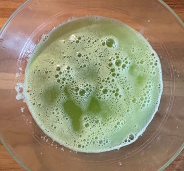 jus de rhubarbe