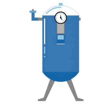 tanque de aire marca SMC serie AT