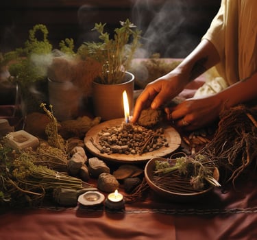 Prophet Pito at Kyaka shrine,” “African healing herbs”  ancestral healing in Africa,” “Prophet Pito 