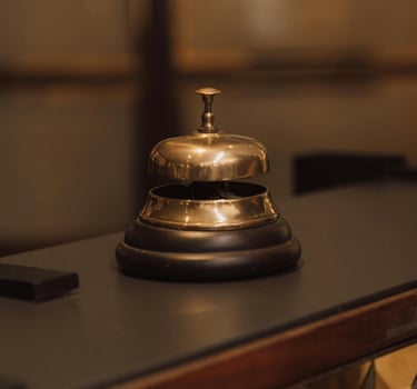 Concierge service bell representing concierge psychiatry