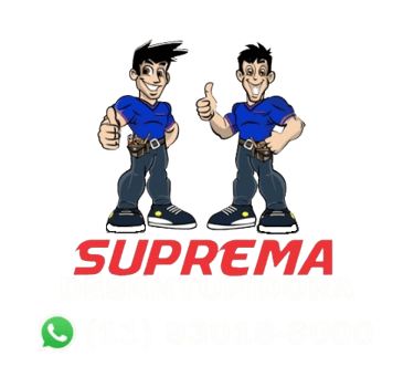 EMBLEMA DA EMPRESA DA SUPREMA DESENTUPIDORA