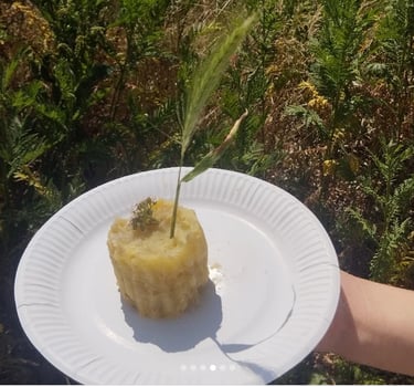 purée pommes de terre récoltées sur place