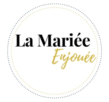 logo la mariée enjouée