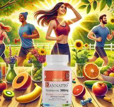 Tocotrienol and Geranylgeraniol for Health & Vitality