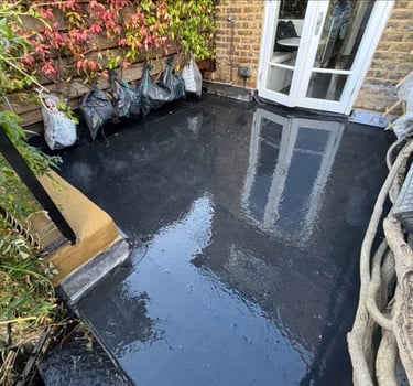 Rubber Flat roof