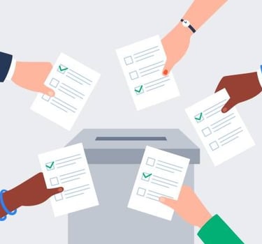 Vote, élection urnes, démocratie, consultation