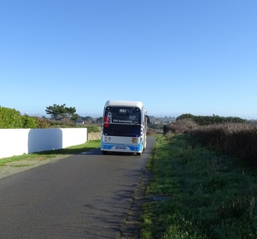 Transports en commun, bus, izilo, Groix
