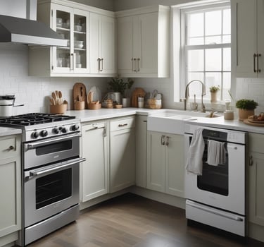 A stylish display of fashionable clothing and accessories.