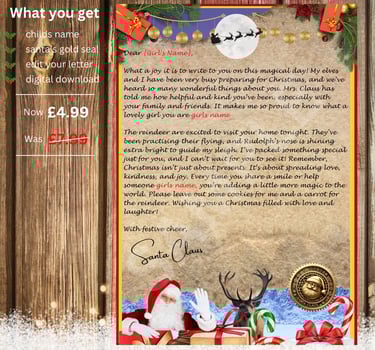 letter from santa