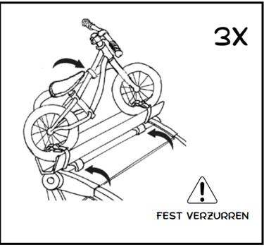 Thule-Fahrradanhaenger-Laufrad-Kinderfahrrad-Befestigung-Fahrradhalterung-Montage