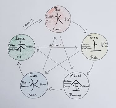 Le cycle des 5 éléments