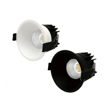Narrow Trim Fixed Recessed spotlight 7/12/18W  3000K/4000K/6000K