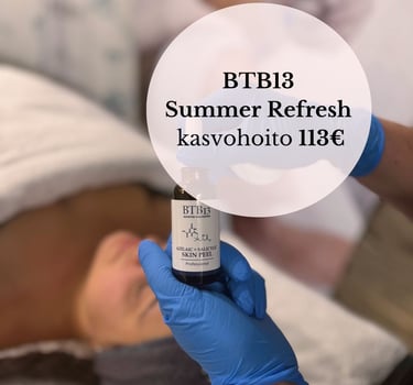 BTB13 kesäkasvohoito
