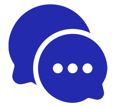 Translation into comunication - Chat Speak Icon