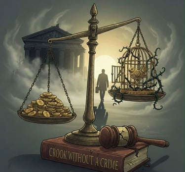 Mark Adam Cottonham author of Crook Without A Crime.