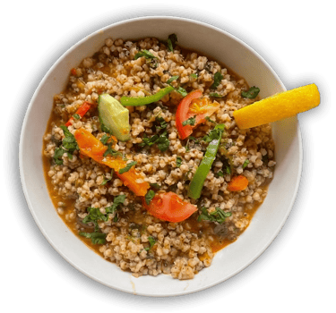 Somali chickpea stew vegetarian dish Kentish Town London