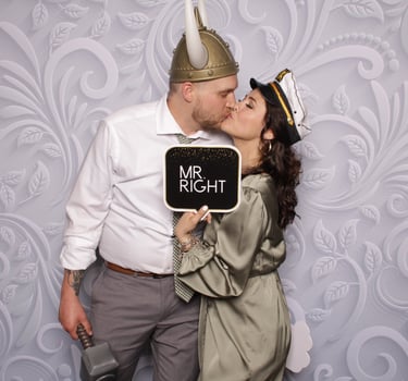 Wedding photo booth image