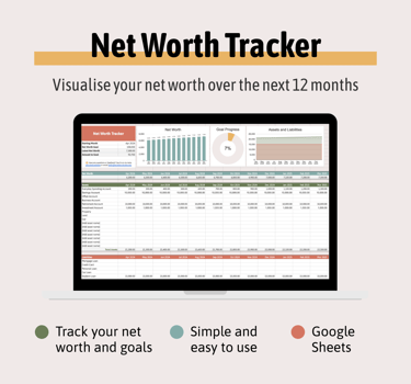 net worth tracker spreadsheet