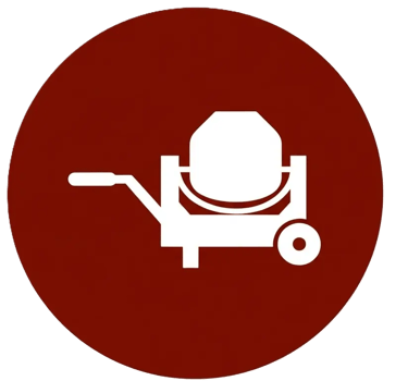Construction Concrete Mixer Icon