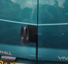 Van handle shield