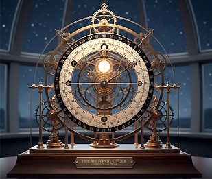 Imaginary reconstruction of Ancient Analog Computer.