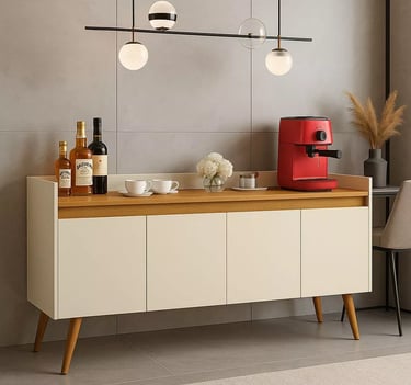 Aparador Buffet Retrô Pés Palito 