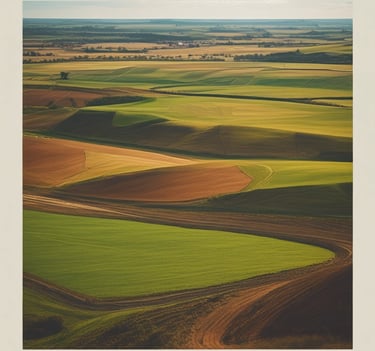 Business partnership in the grain fields