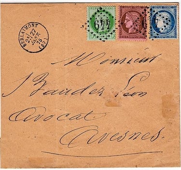 Losange Gros Chiffres 449 et type 16.