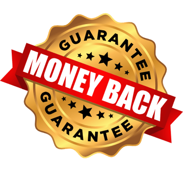 100% Money Back Guarantee