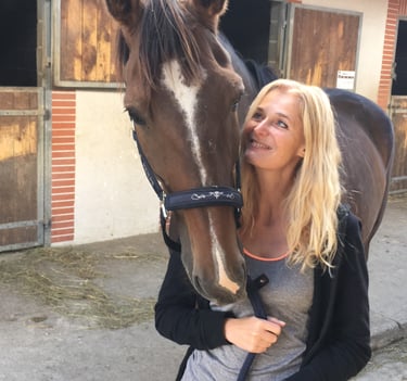 Céline Peccavy cheval centre équestre
