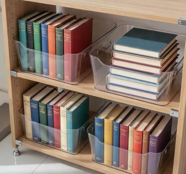 multi size PET storage bins stackable wholesale