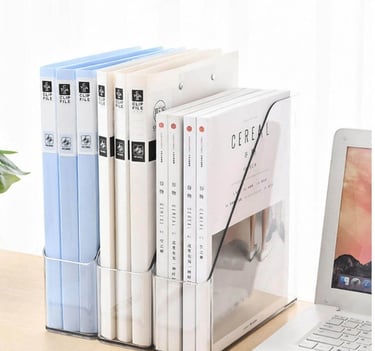 PET bookend organizer for office wholesale