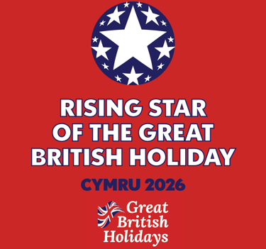 great-british-holiday-awards-2026-rising-star-wales-eco-friendly holiday cottages in Carmarthenshire