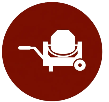 Construction Concrete Mixer Icon