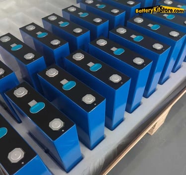 a bunch of batteries in a box