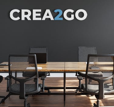 a conference room with a table and chairs