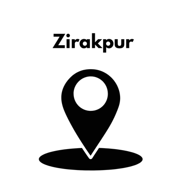 Zirakpur location pin