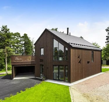 Wooden houses