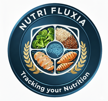 Nutri Fluxia Logo. nutrifluxia.com