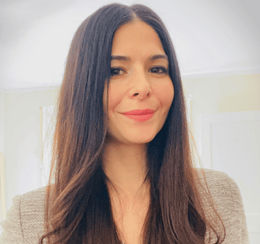 woman smiling