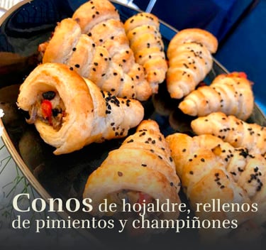 Canapés y Bocadillos Gourmet para eventos sociales y empresariales