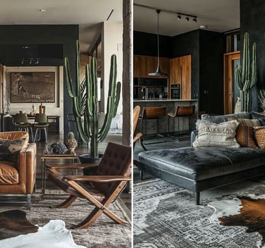 Dramatic interior design, rich colors interior design ideas, home decorating ideas inspiration decor